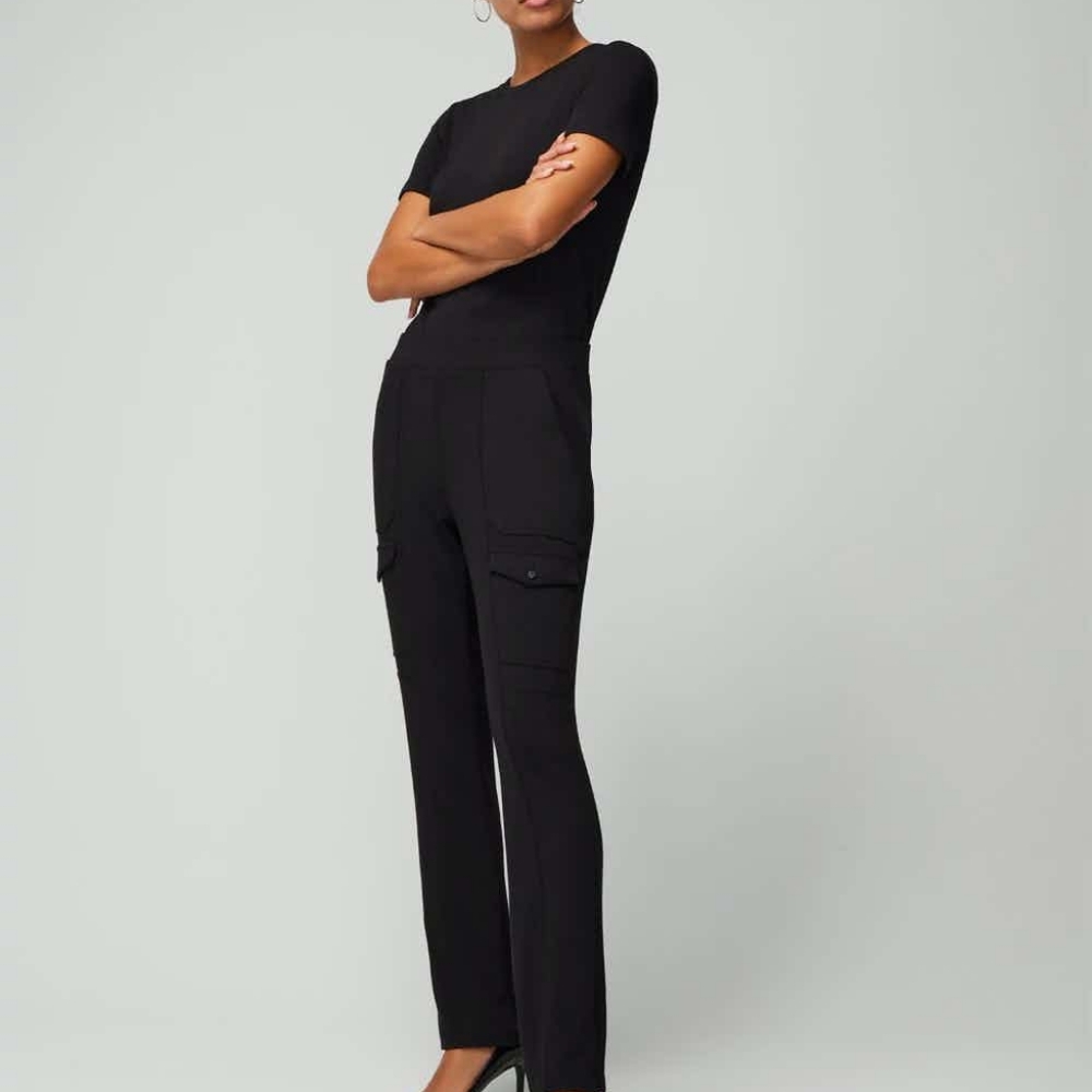 WHBM The PassporteUtility Straight Leg Pants White House Black Market Size L